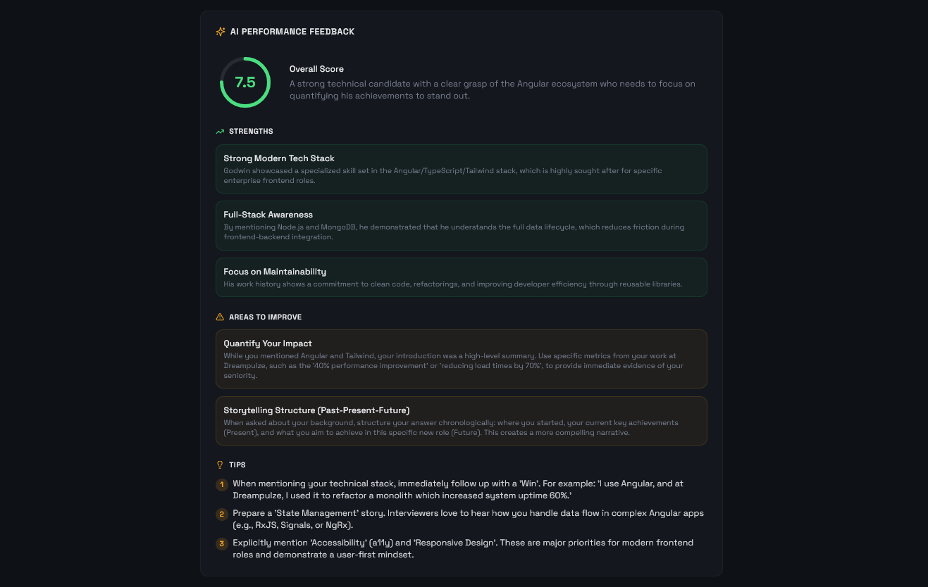 Answer Review Screenshot